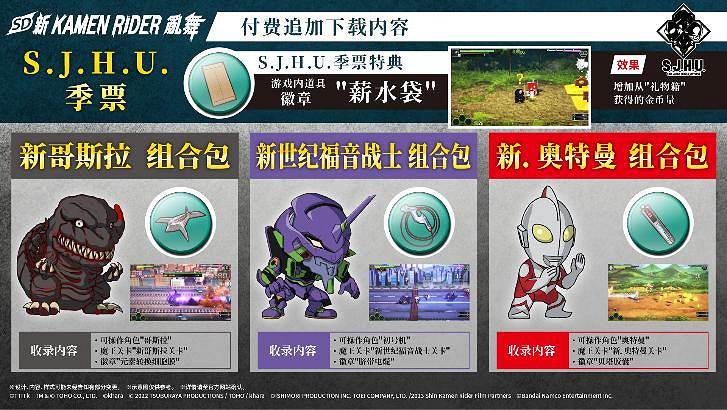《SD 新 KAMEN RIDER 亂舞》公開DLC及特典情報！