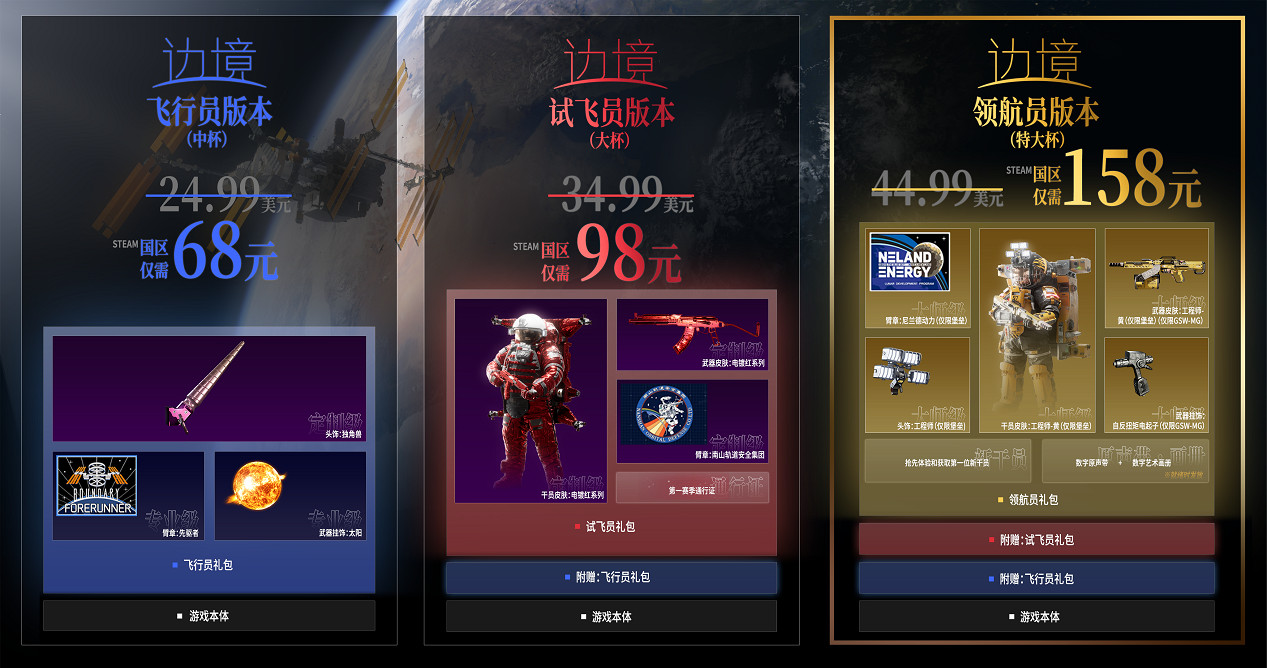 中國大陸研發FPS《邊境》售價公布 全球最低沒有之一