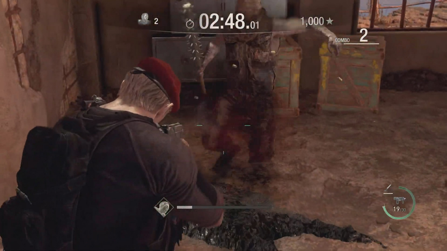 《生化4重製版》傭兵模式 克勞薩/漢克/路易斯S級展示