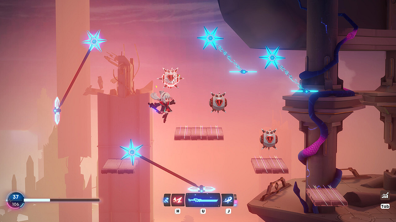 3D-Roguelite橫版動作遊戲《霓虹序列》Steam頁面上線 4月21日發售