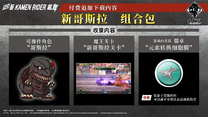 《SD 新 KAMEN RIDER 亂舞》公開DLC及特典情報！