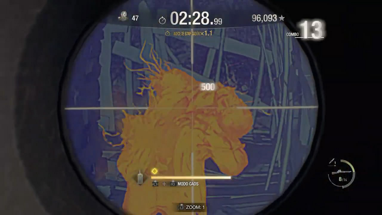 《生化4重製版》傭兵模式 克勞薩/漢克/路易斯S級展示