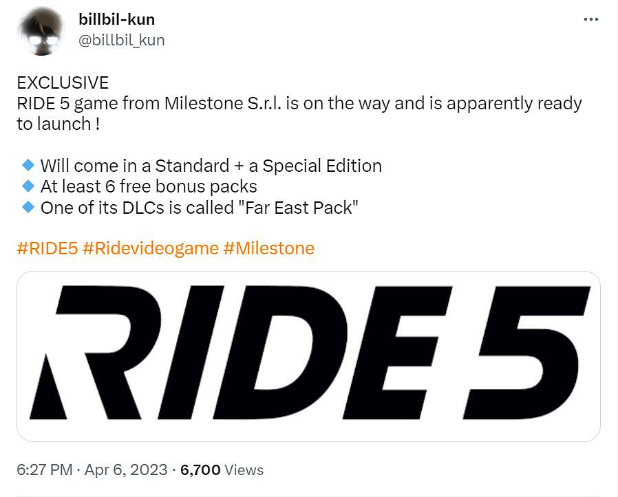 摩托車愛好者狂喜！曝《極速騎行5》已準備好發售了!