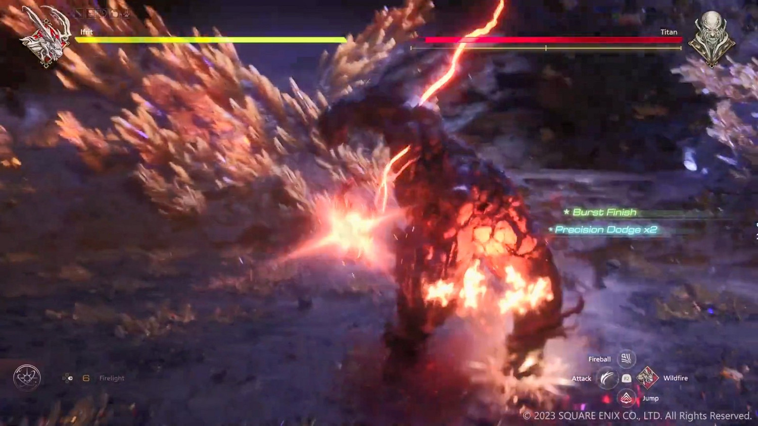 《太空戰士16》新戰鬥片段 大戰泰坦Boss火花四濺