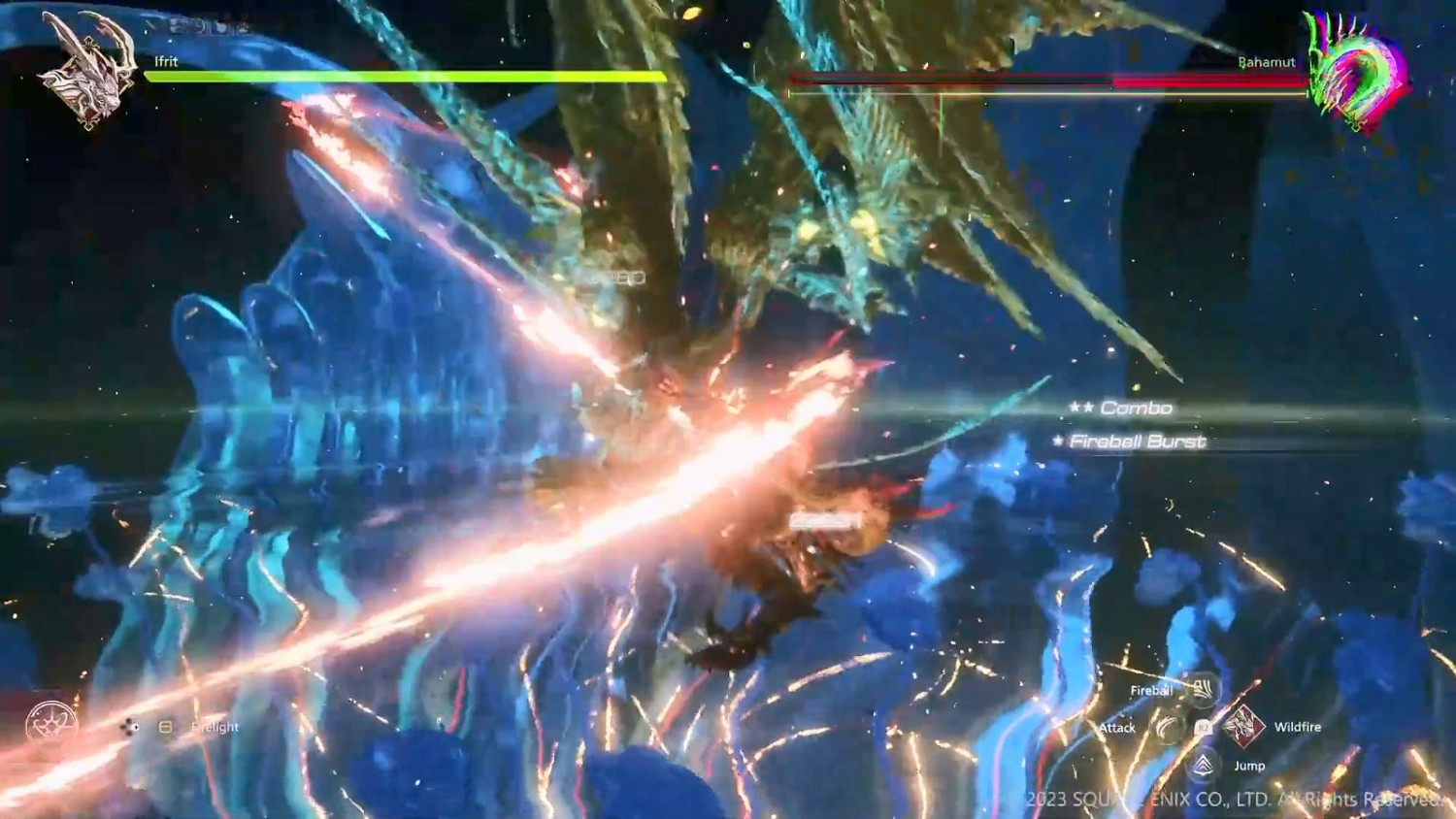 《太空戰士16》新戰鬥片段 兩隻召喚獸激烈對決