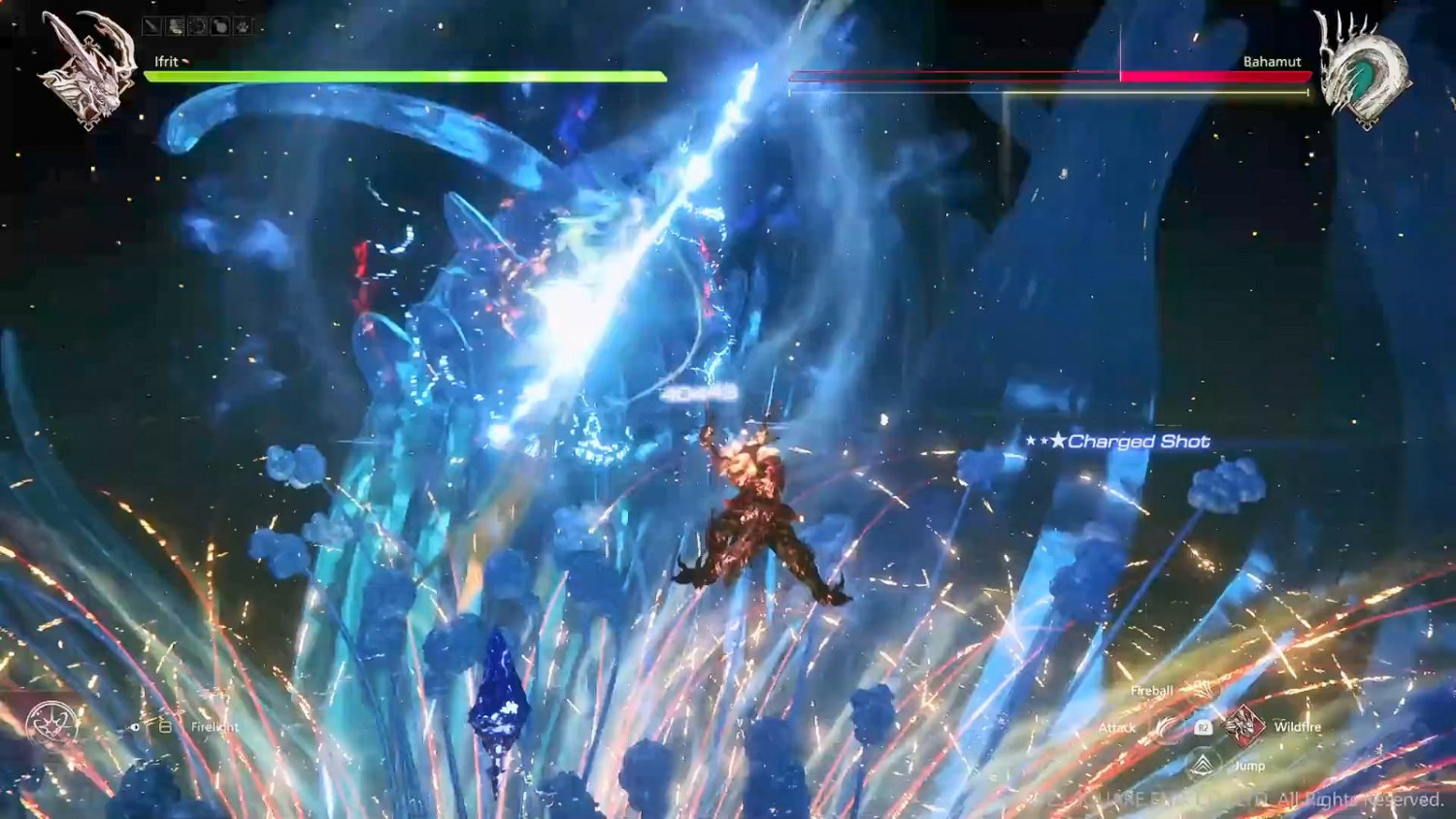 《太空戰士16》新戰鬥片段 兩隻召喚獸激烈對決