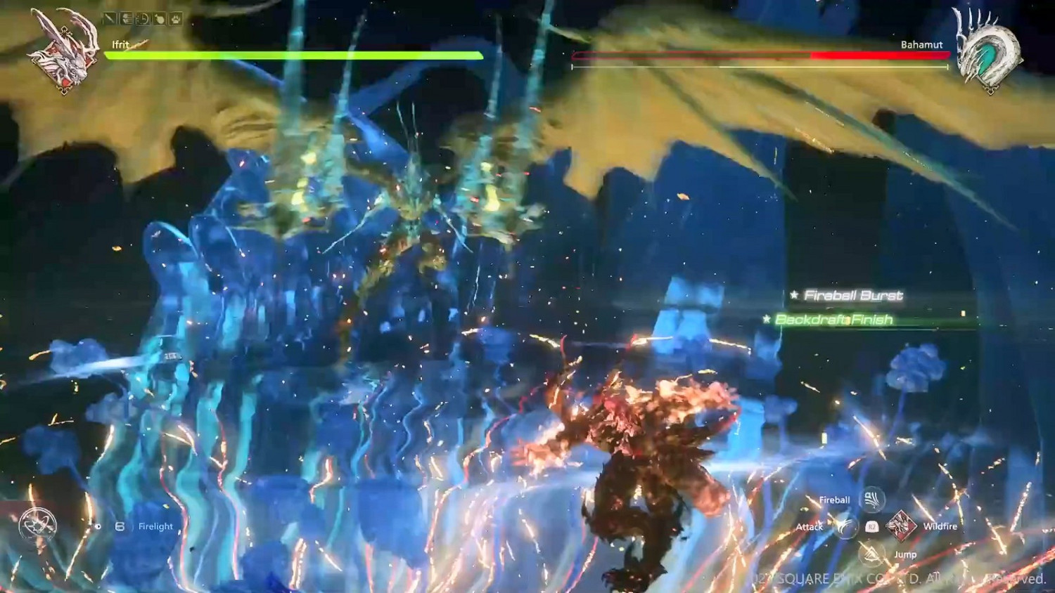 《太空戰士16》新戰鬥片段 兩隻召喚獸激烈對決