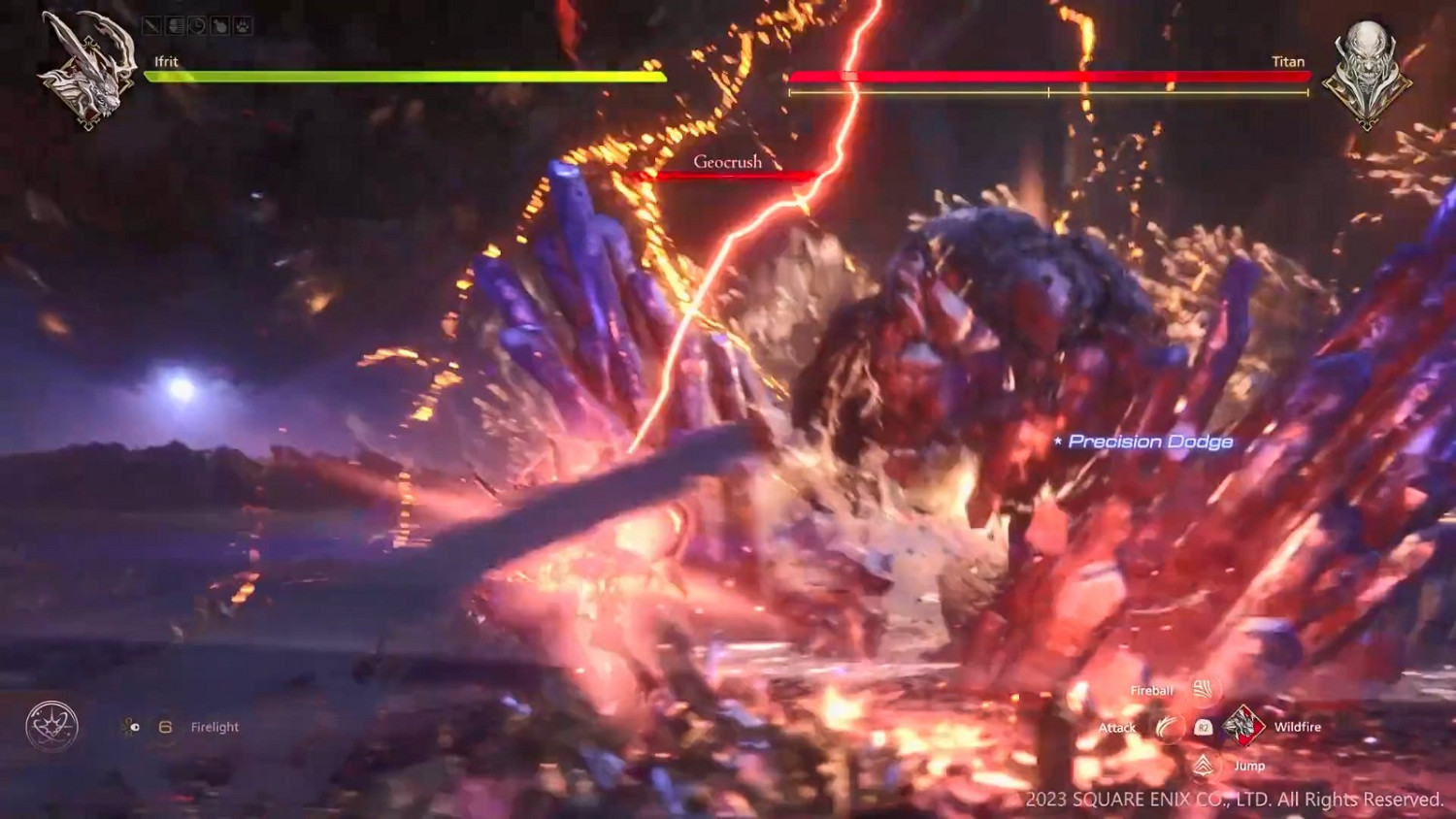 《太空戰士16》新戰鬥片段 大戰泰坦Boss火花四濺