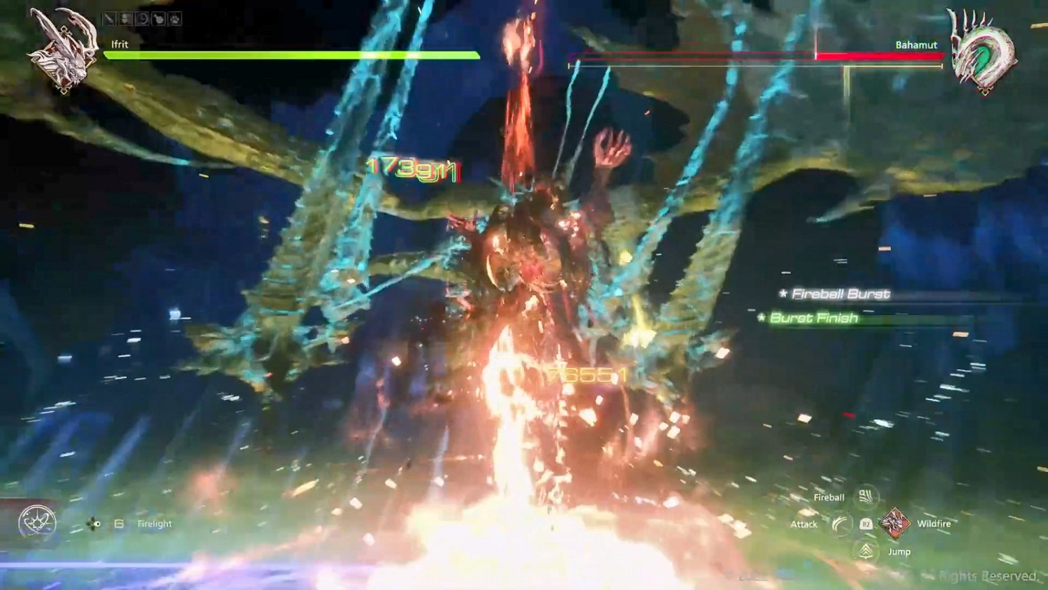 《太空戰士16》新戰鬥片段 兩隻召喚獸激烈對決