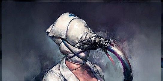 設計師分享《沉默之丘》護士初版概念圖：還差另一半！