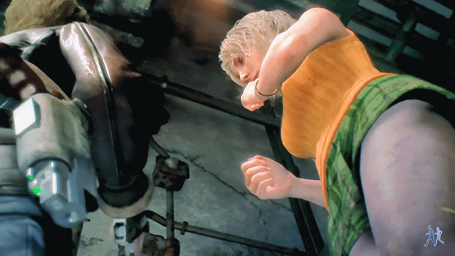 《生化4Re》阿什莉被看裙底不會罵玩家變態了而是瞪你