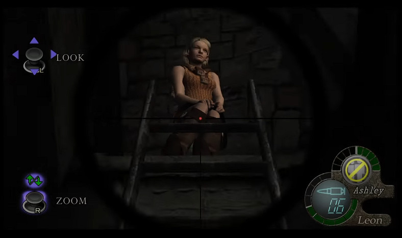 《生化4Re》阿什莉被看裙底不會罵玩家變態了而是瞪你 《生化4Re》阿什莉被看裙底不會罵玩家變態了而是瞪你