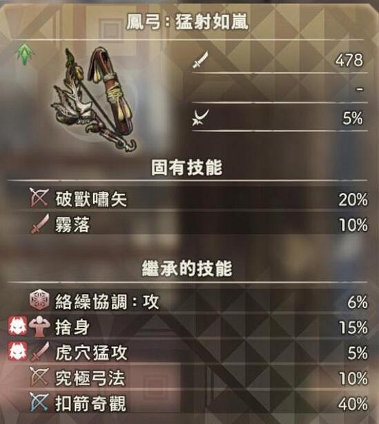 《狂野之心》新版弓箭配裝思路分享 弓箭怎麽搭配？