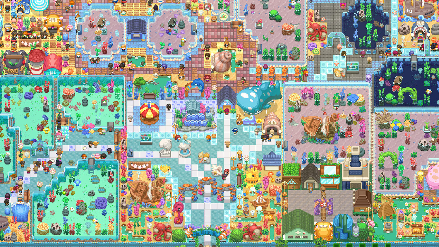 《一起來造動物園》公布新DLC“水族館奧德賽” 發售日期待定