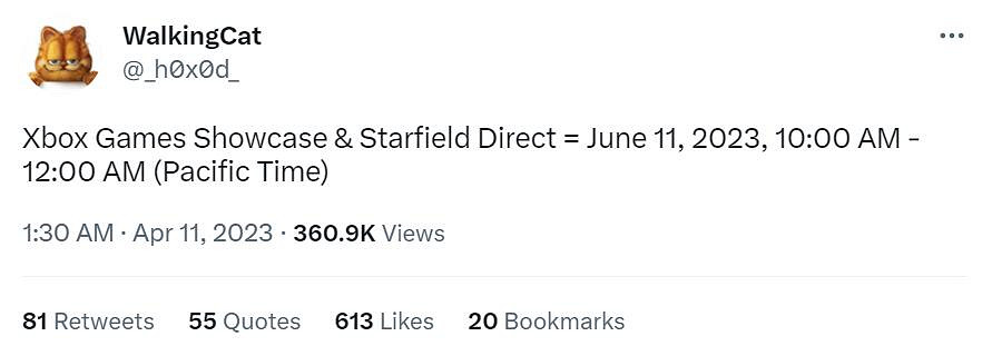 微軟&amp;B社發布會時間曝光！《星空》可能展示30分鐘!