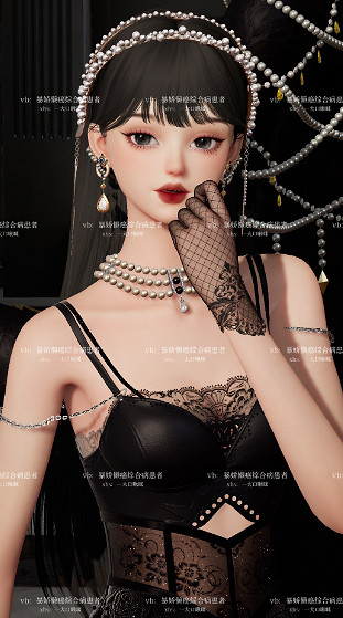 《以閃亮之名》黑珍珠捏臉資料 黑珍珠官方捏臉資料id