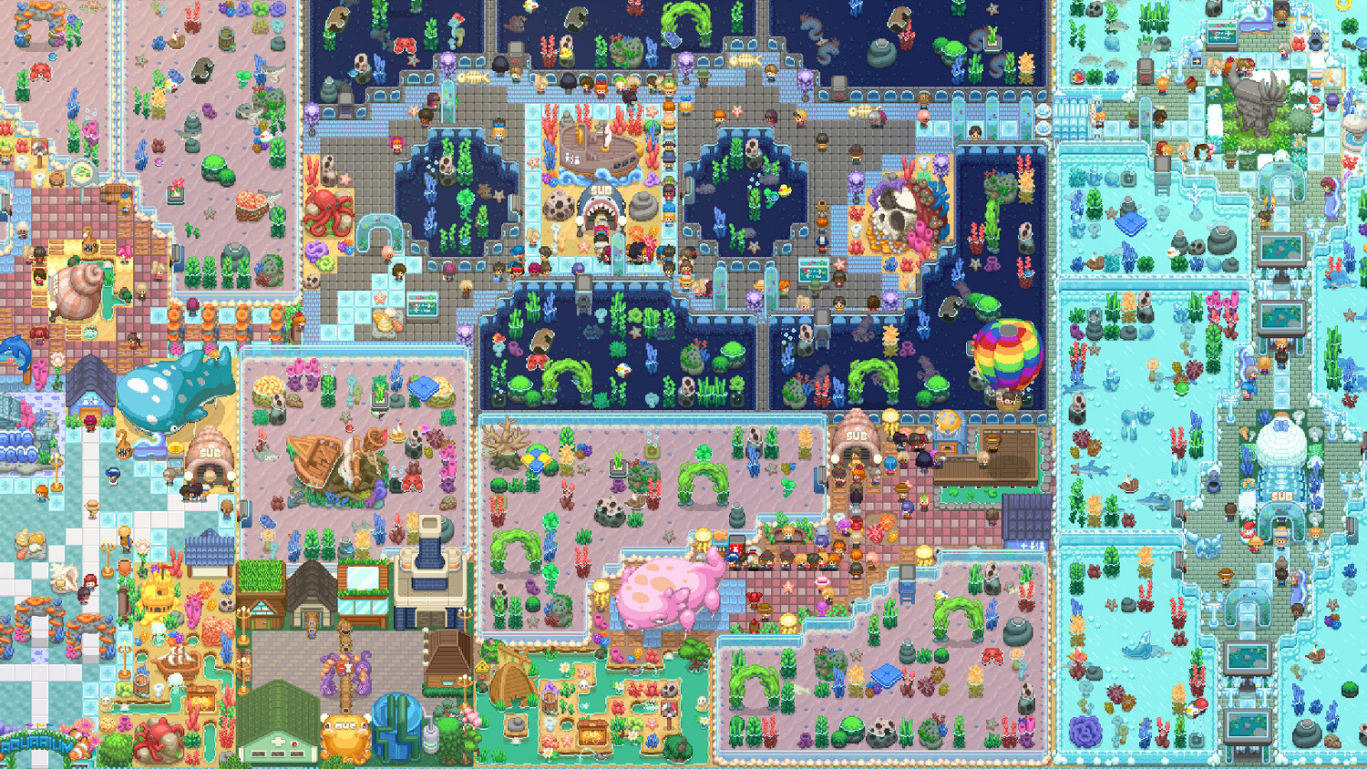 《一起來造動物園》公布新DLC“水族館奧德賽” 發售日期待定