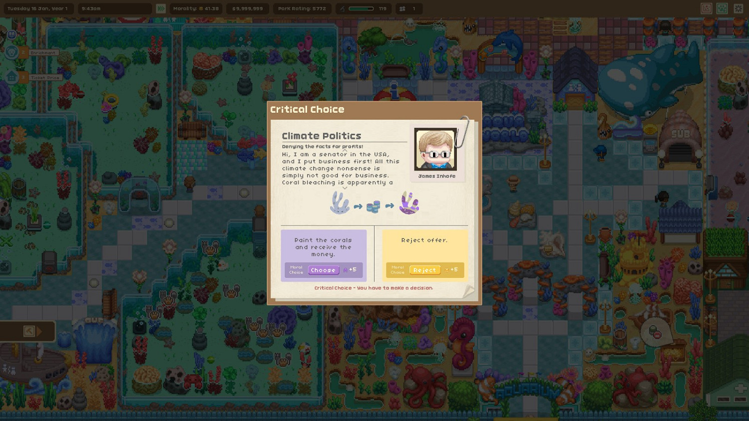 《一起來造動物園》公布新DLC“水族館奧德賽” 發售日期待定