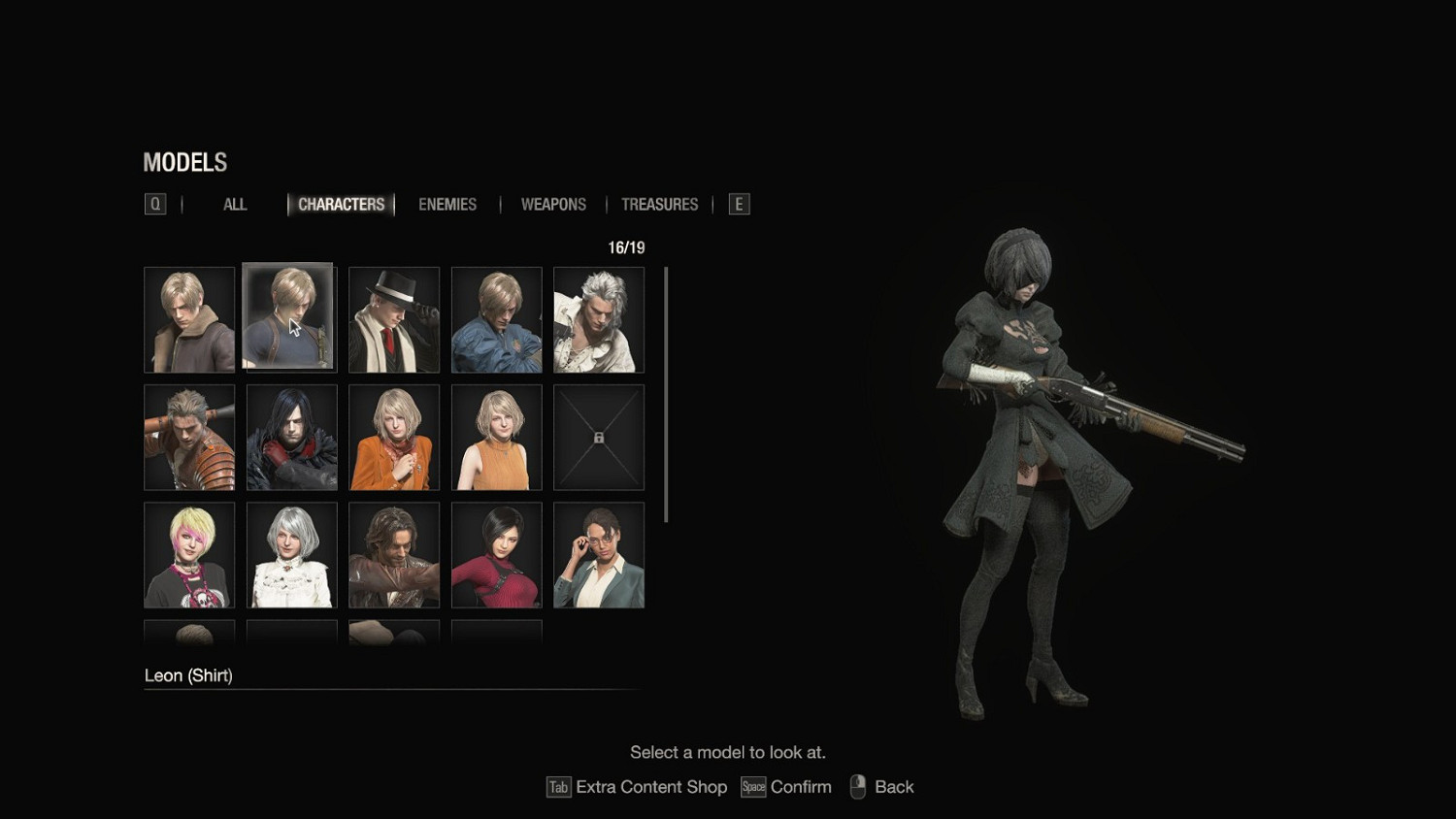 《惡靈古堡4：重製版》尼爾機械紀元2B變身MOD公布