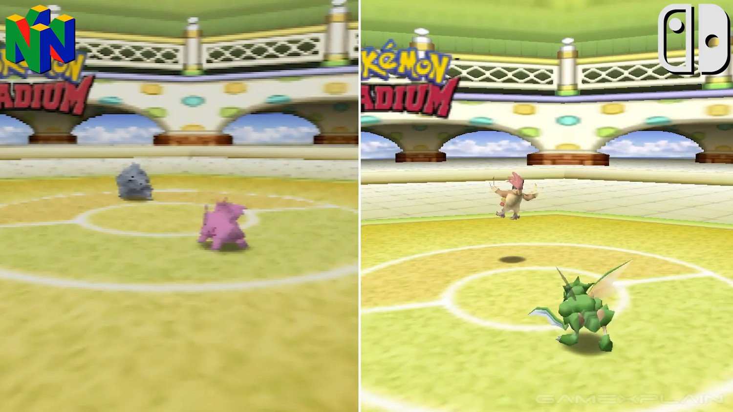 《寶可夢競技場2》Switch上線!與N64原版對比影片賞 《寶可夢競技場2》Switch上線!與N64原版對比影片賞