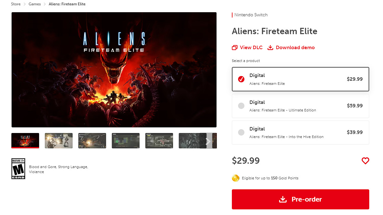 《異形：戰術小隊》Switch雲遊戲版確定4月26號推出