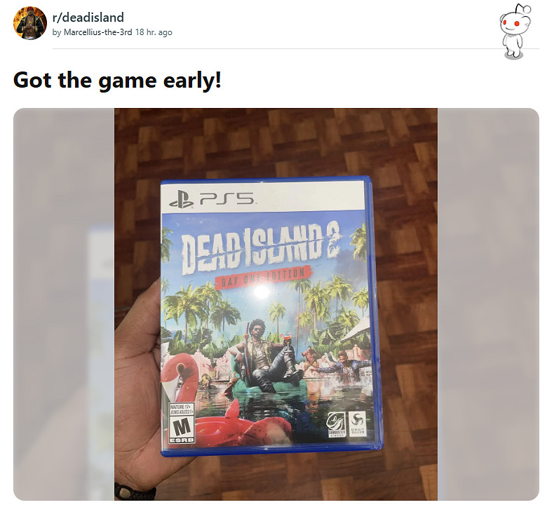 《死亡島2》PS5實體盤被提前售賣！大量偷跑即將來臨