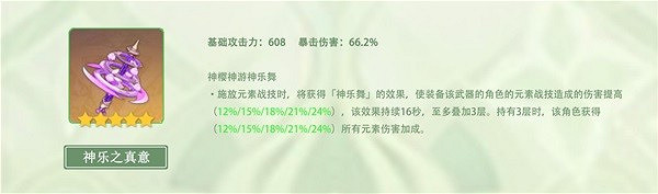 《原神》納西妲武器搭配分享  納西妲怎麽培養？