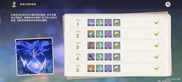 《原神》3.6版須彌夢之樹獎勵一覽  有什麽獎勵？