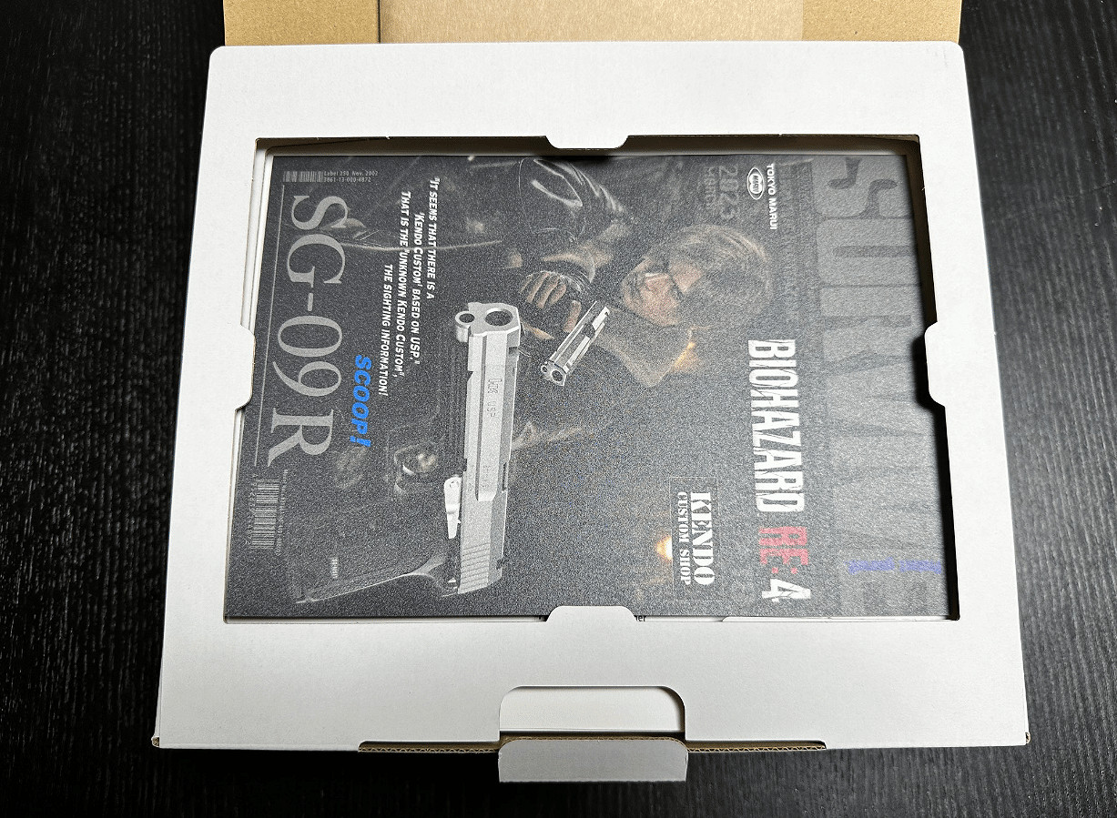 1680元!網友曬《生化4》裡昂限量SG-09R配槍模型! 1680元!網友曬《生化4》裡昂限量SG-09R配槍模型!