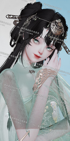 《以閃亮之名》清荷捏臉資料 清荷官方捏臉資料id