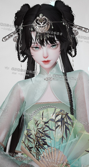 《以閃亮之名》清荷捏臉資料 清荷官方捏臉資料id