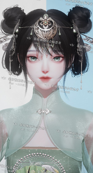 《以閃亮之名》清荷捏臉資料 清荷官方捏臉資料id