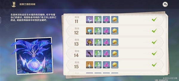 《原神》3.6版須彌夢之樹獎勵一覽  有什麽獎勵？