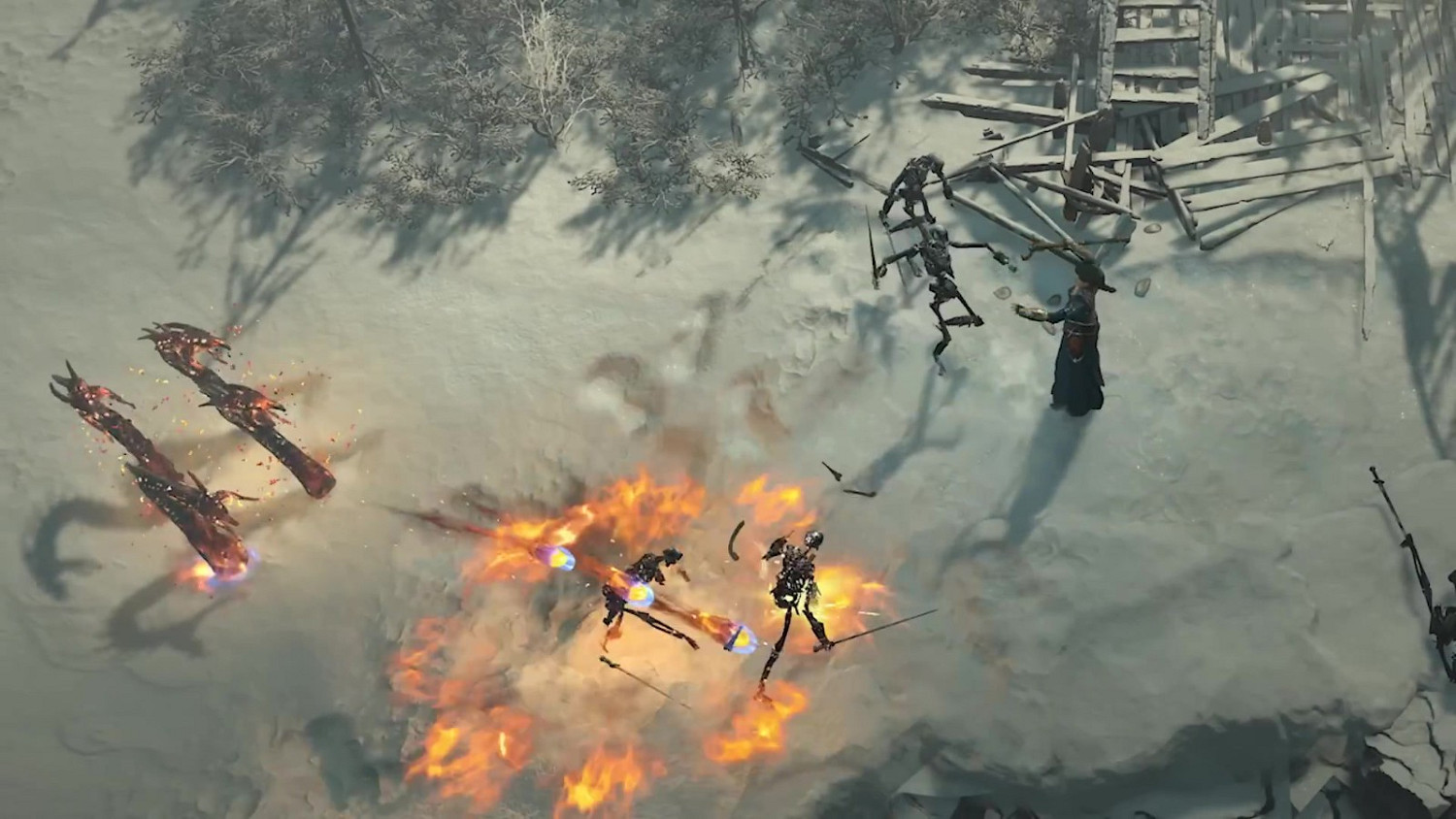 《暗黑破壞神4》巫師職業預告 技能華麗，殺傷力驚人