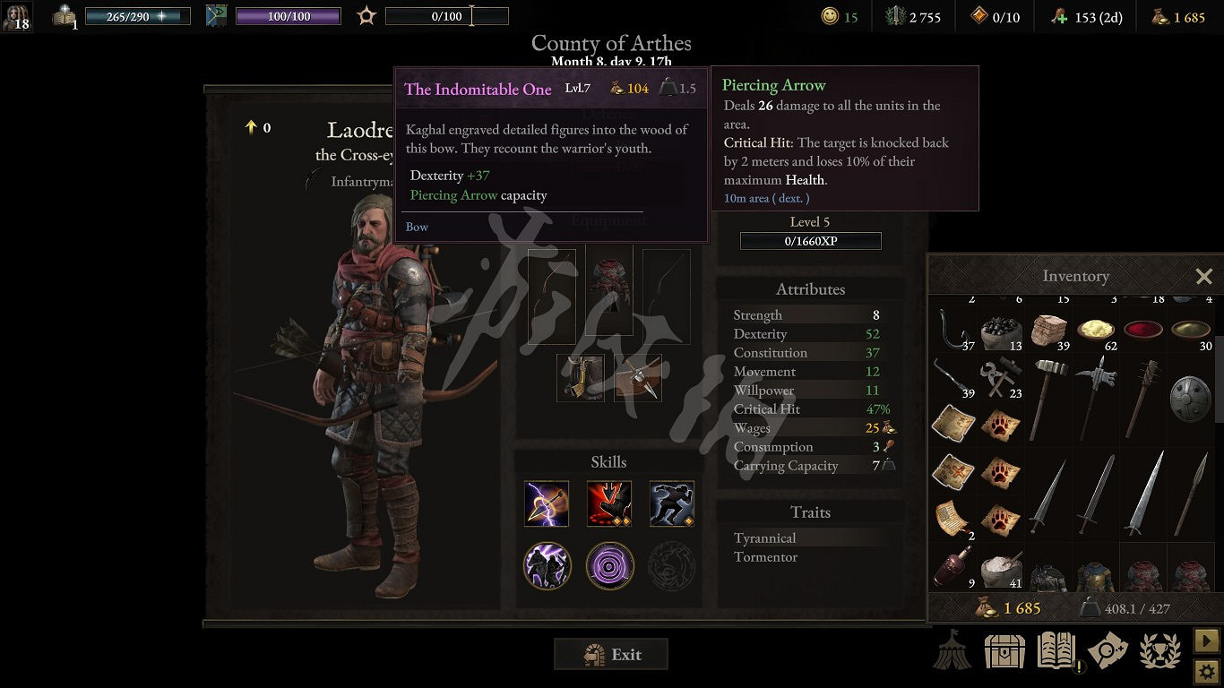 《戰爭傳說》職業技能怎麽搭配？Wartales職業技能搭配心得