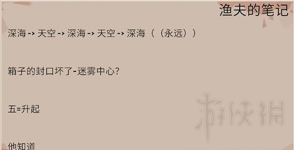 《漁帆暗湧》漂流瓶內容一覽  有哪些內容? 《漁帆暗湧》漂流瓶內容一覽  有哪些內容?