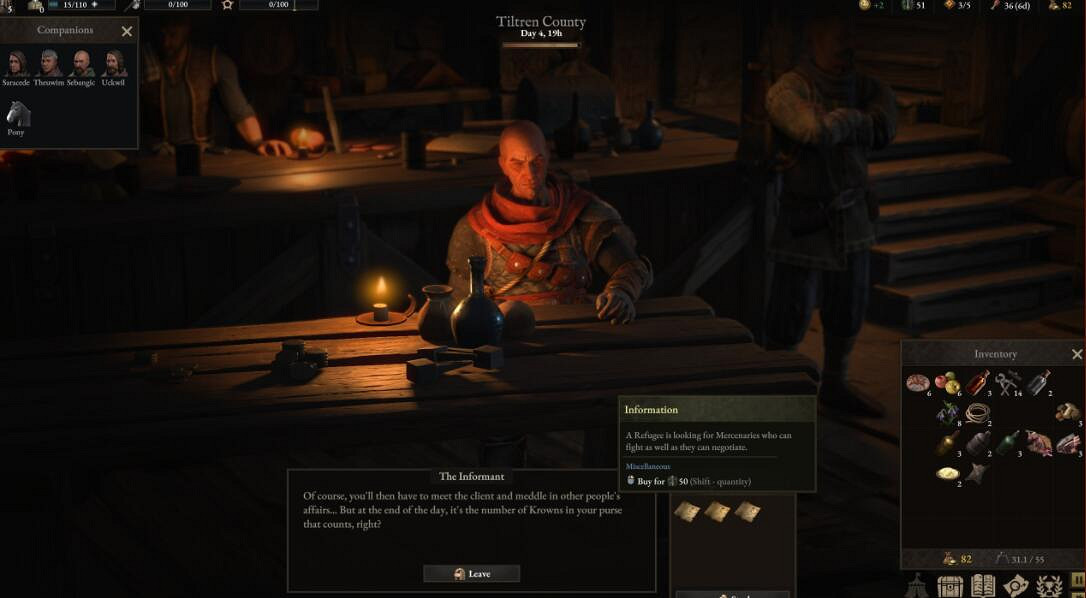 《戰爭傳說》Wartales怎麽賺錢?Wartales初期賺錢方法介紹 《戰爭傳說》Wartales怎麽賺錢?Wartales初期賺錢方法介紹