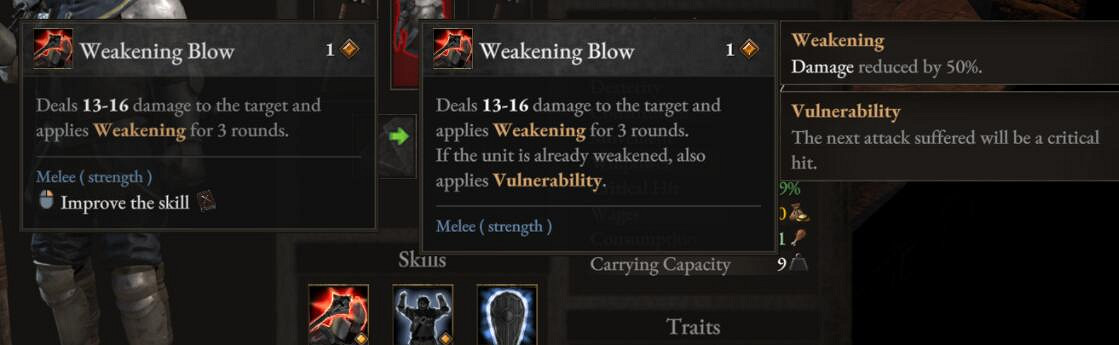 《戰爭傳說》技能有哪些？Wartales升級技能效果一覽