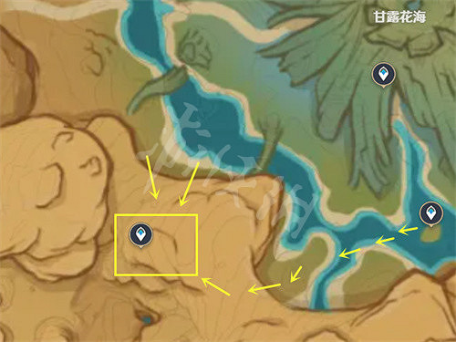 《原神》甘露池在哪？ 甘露池位置