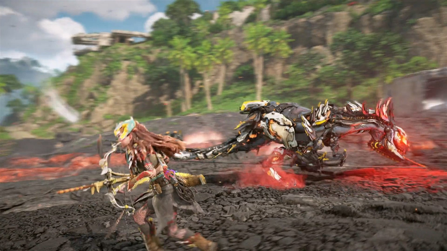 《地平線2：西域禁地》DLC實機展示 持箭狂射機械獸