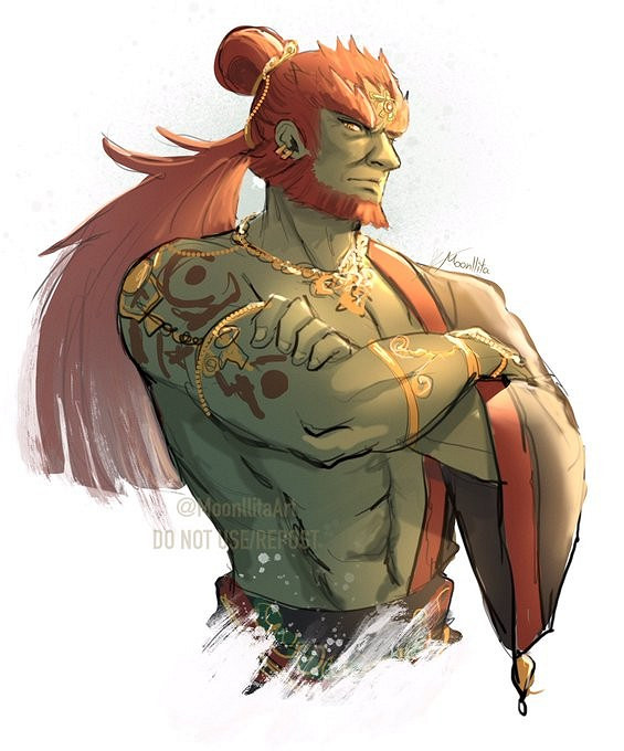 《王國之淚》蓋儂多夫造型太火辣 海量同人圖噴湧而出