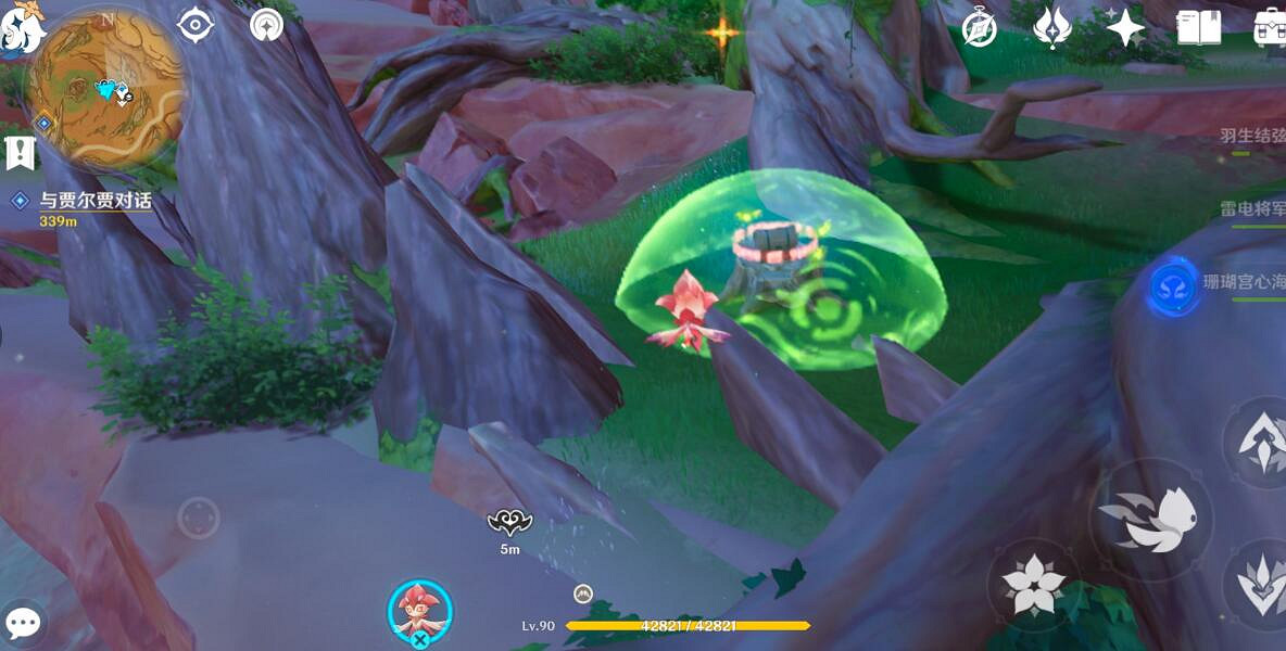 《原神》荼石黑淵靈光蜉蝣在哪？荼石黑淵靈光蜉蝣過關技巧