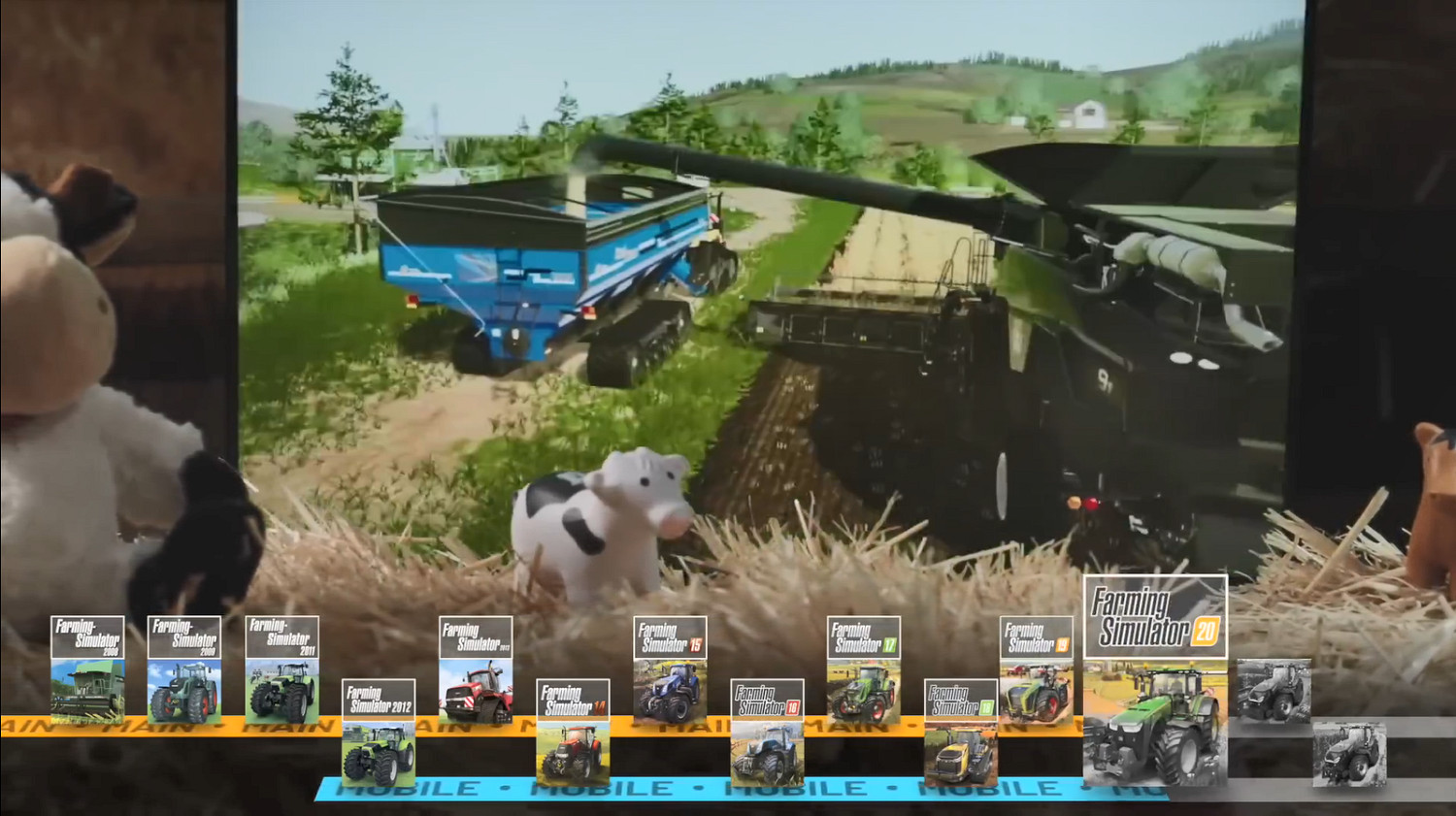 經典模擬經營遊戲《模擬農場》15周年！紀念影片發布
