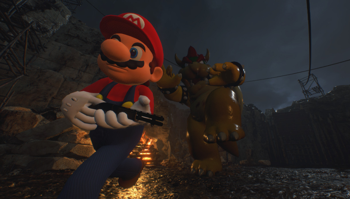 大神製作多個MOD將《生化4重製版》變成瑪利歐遊戲！