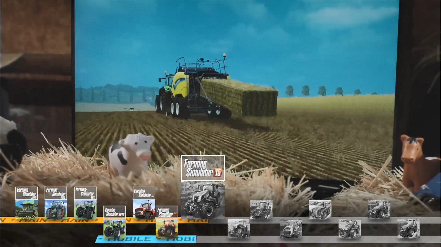 經典模擬經營遊戲《模擬農場》15周年！紀念影片發布