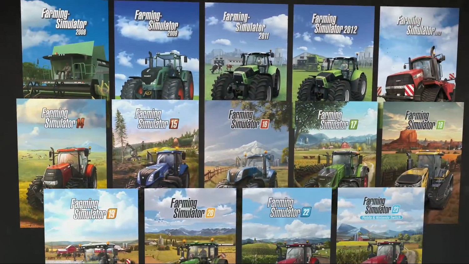 經典模擬經營遊戲《模擬農場》15周年！紀念影片發布