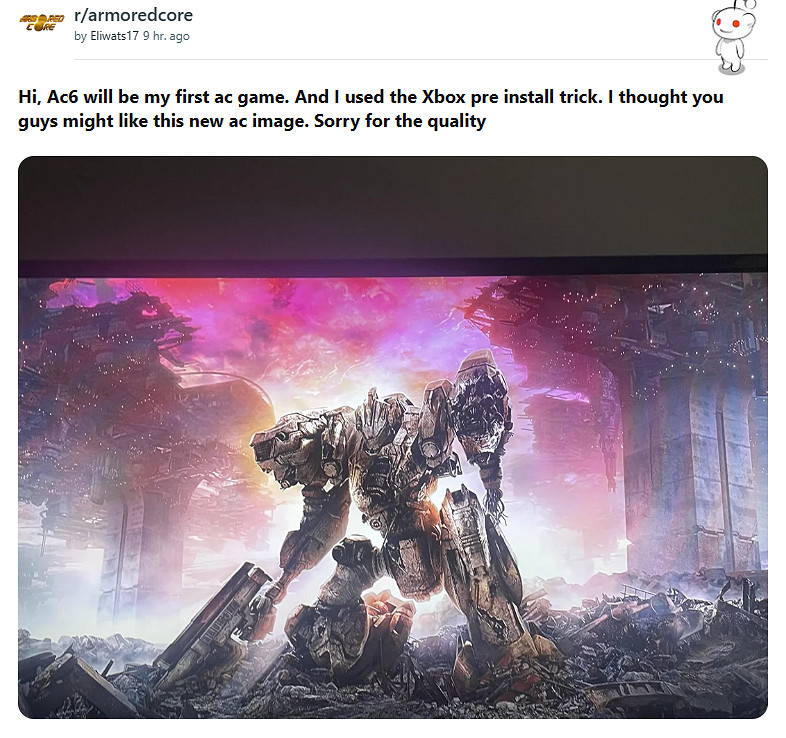 早報:《裝甲核心6》主視覺圖泄露斷臂機器人有魂味 早報:《裝甲核心6》主視覺圖泄露斷臂機器人有魂味