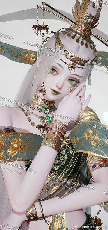 《以閃亮之名》清風竹影II 清風竹影II官方捏臉資料id