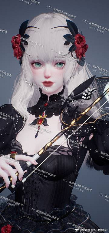 《以閃亮之名》薔薇頌歌成女 薔薇頌歌官方捏臉資料id