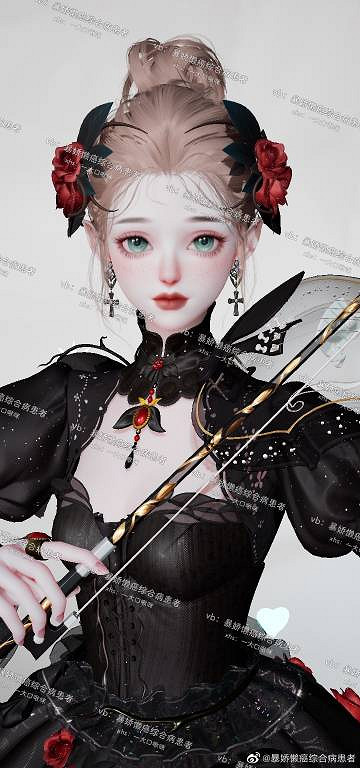 《以閃亮之名》薔薇頌歌成女 薔薇頌歌官方捏臉資料id